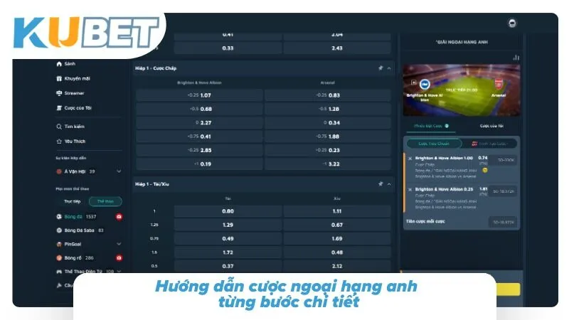 Các bước hướng dẫn chi tiết dành cho tân thủ tại Kubet