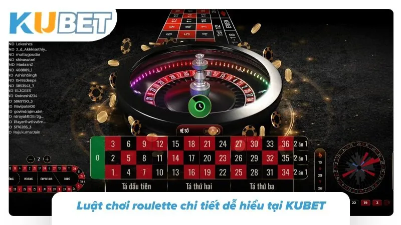 Những quy tắc quan trọng khi tham gia roulette tại KUBET