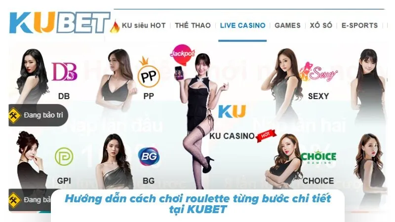 Các bước tham gia trải nghiệm roulette tại KUBET