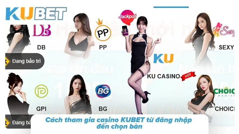 Quy trình tham gia và lựa chọn game tại sảnh casino