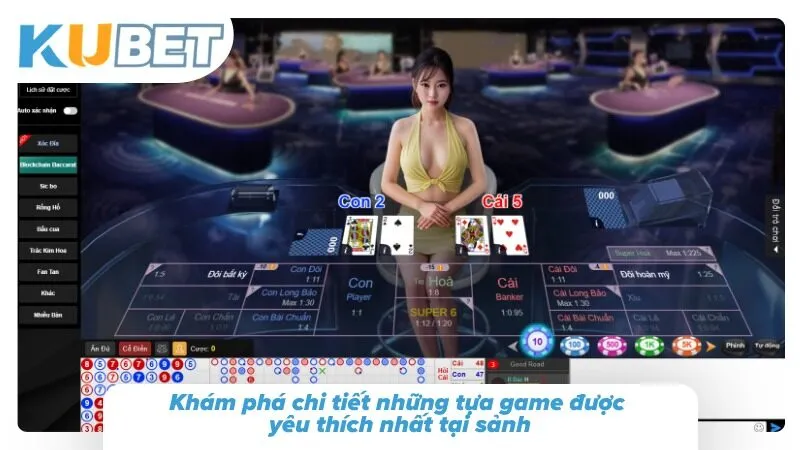 Chi tiết các bộ môn cực hấp dẫn tại KUBET