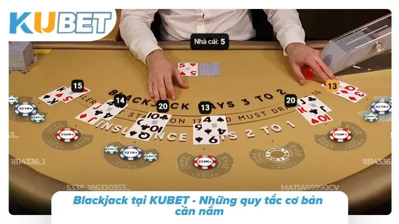 Khám phá bàn cược blackjack trực tiếp với dealer trực tiếp