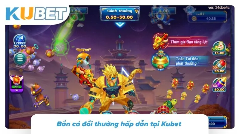 Game Kubet — Tổng Hợp Sảnh Game Giải Trí Trực Tuyến Hấp Dẫn Sảnh bắn cá có đồ họa đẹp mắt