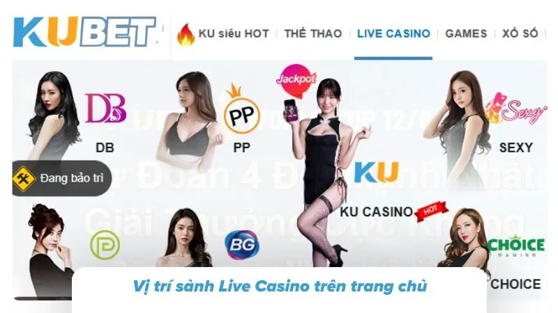 Tài Xỉu KUBET - Luật Chơi Cơ Bản Và Bí Kíp Bẻ Cầu Chuẩn Vị trí sảnh Live Casino trên trang chủ
